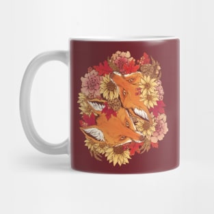 Autumn Fox Bloom Mug